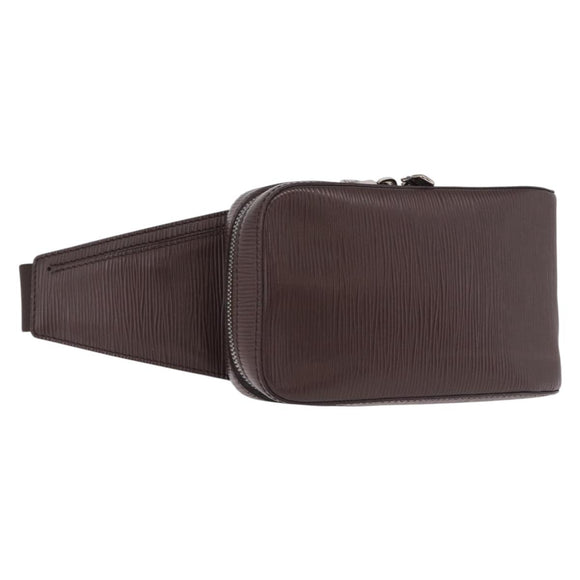 LOUIS VUITTON Epi Geronimos Body Bag SPO Brown LV Auth 195176V