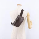 LOUIS VUITTON Epi Geronimos Body Bag SPO Brown LV Auth 195176V-22