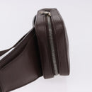 LOUIS VUITTON Epi Geronimos Body Bag SPO Brown LV Auth 195176V-5