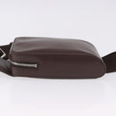 LOUIS VUITTON Epi Geronimos Body Bag SPO Brown LV Auth 195176V-9