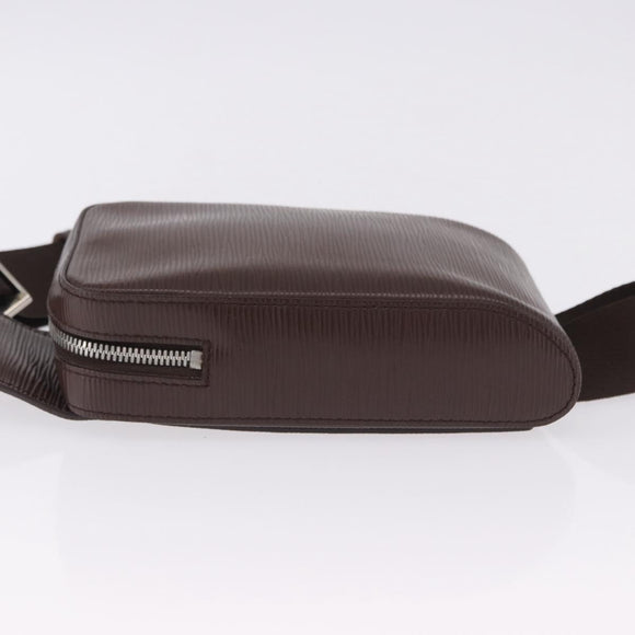 LOUIS VUITTON Epi Geronimos Body Bag SPO Brown LV Auth 195176V