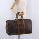 LOUIS VUITTON Monogram Keepall Bandouliere 45 Boston Bag M41418 LV Auth 195177-23