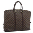 LOUIS VUITTON Damier Grafitte Porte Documents Voyage Bag N41125 LV Auth 195178-1
