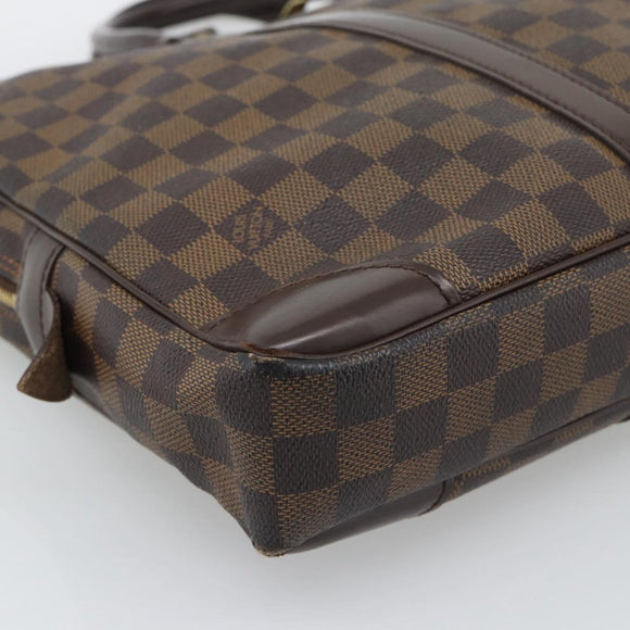 LOUIS VUITTON Damier Grafitte Porte Documents Voyage Bag N41125 LV Auth 195178