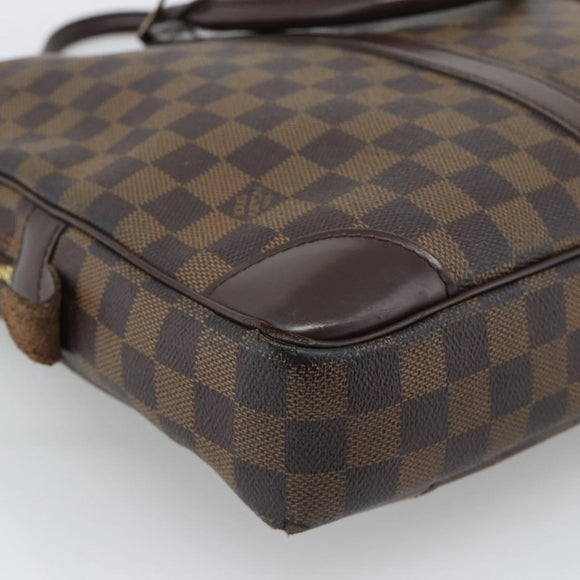 LOUIS VUITTON Damier Grafitte Porte Documents Voyage Bag N41125 LV Auth 195178