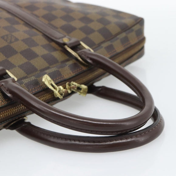 LOUIS VUITTON Damier Grafitte Porte Documents Voyage Bag N41125 LV Auth 195178