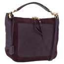 LOUIS VUITTON Monogram Empreinte Audacieuse PM Bag 2way Orb M40583 Auth 195179-1
