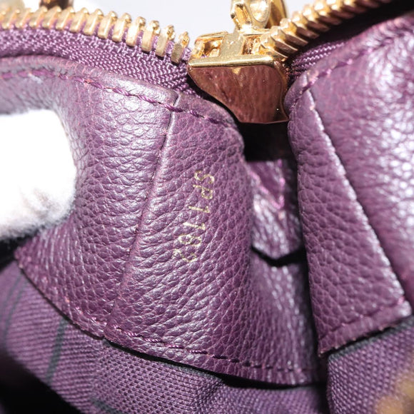LOUIS VUITTON Monogram Empreinte Audacieuse PM Bag 2way Orb M40583 Auth 195179