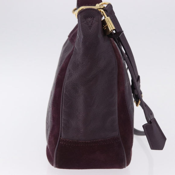 LOUIS VUITTON Monogram Empreinte Audacieuse PM Bag 2way Orb M40583 Auth 195179