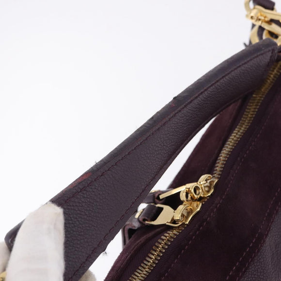 LOUIS VUITTON Monogram Empreinte Audacieuse PM Bag 2way Orb M40583 Auth 195179