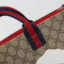 GUCCI GG Supreme Children's Tote Bag PVC Beige 605831 Auth 195180M-14