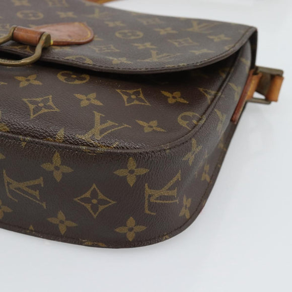 LOUIS VUITTON Monogram Saint Cloud GM Shoulder Bag M51242 LV Auth 195181