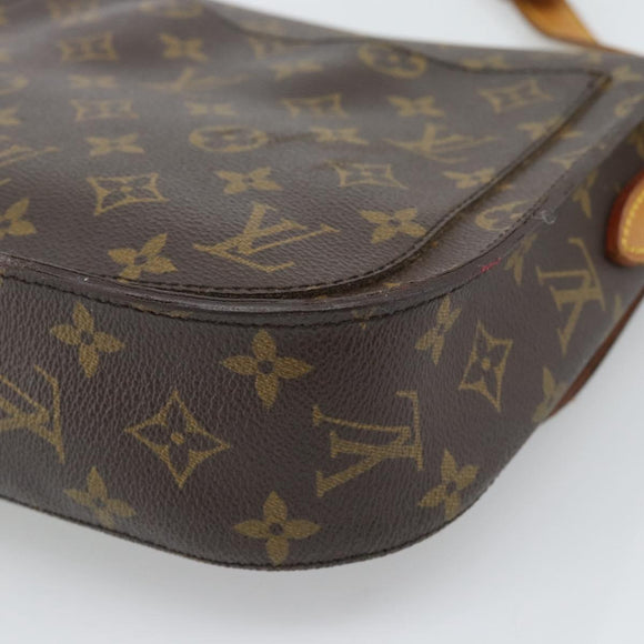LOUIS VUITTON Monogram Saint Cloud GM Shoulder Bag M51242 LV Auth 195181