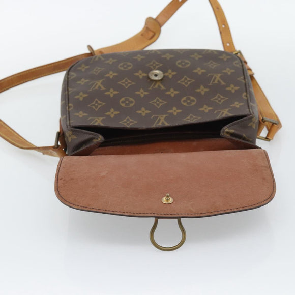 LOUIS VUITTON Monogram Saint Cloud GM Shoulder Bag M51242 LV Auth 195181
