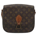 LOUIS VUITTON Monogram Saint Cloud GM Shoulder Bag M51242 LV Auth 195181-13
