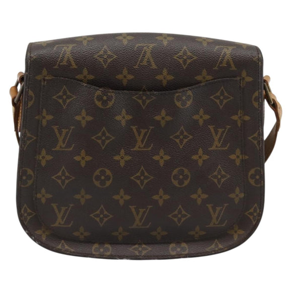 LOUIS VUITTON Monogram Saint Cloud GM Shoulder Bag M51242 LV Auth 195181