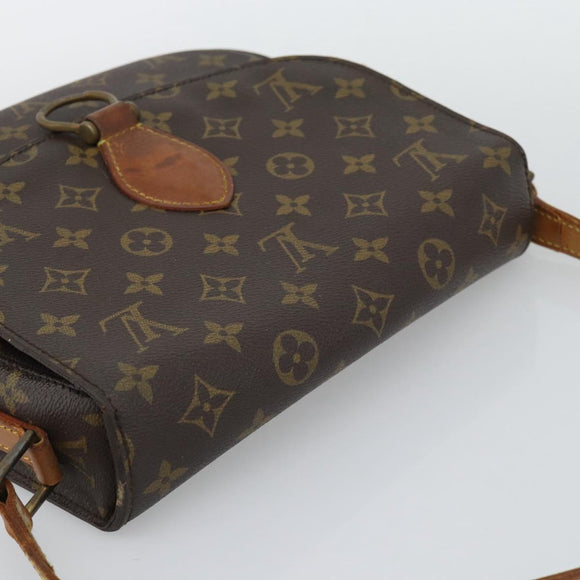 LOUIS VUITTON Monogram Saint Cloud GM Shoulder Bag M51242 LV Auth 195181