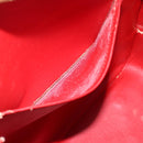 LOUIS VUITTON Monogram Vernis Sutton Hand Bag Red Rouge M91080 LV Auth 195186-22