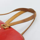 LOUIS VUITTON Monogram Vernis Sutton Hand Bag Red Rouge M91080 LV Auth 195186-8