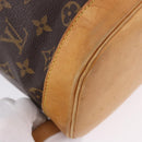 LOUIS VUITTON Monogram Montsouris GM Backpack M51135 LV Auth 195187-15