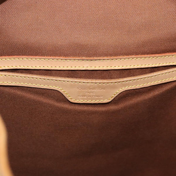 LOUIS VUITTON Monogram Montsouris GM Backpack M51135 LV Auth 195187