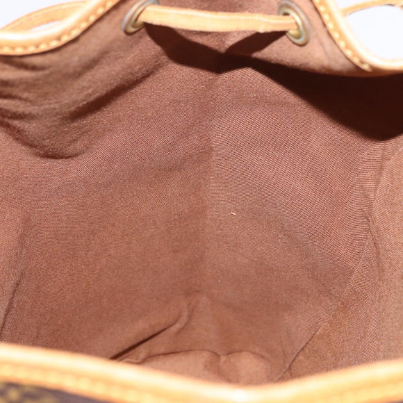 LOUIS VUITTON Monogram Montsouris GM Backpack M51135 LV Auth 195187