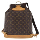 LOUIS VUITTON Monogram Montsouris GM Backpack M51135 LV Auth 195187-2