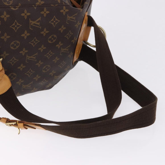 LOUIS VUITTON Monogram Montsouris GM Backpack M51135 LV Auth 195187