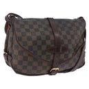 LOUIS VUITTON Damier Ebene Saumur 30 Shoulder Bag SPO N48081 LV Auth 195188-1