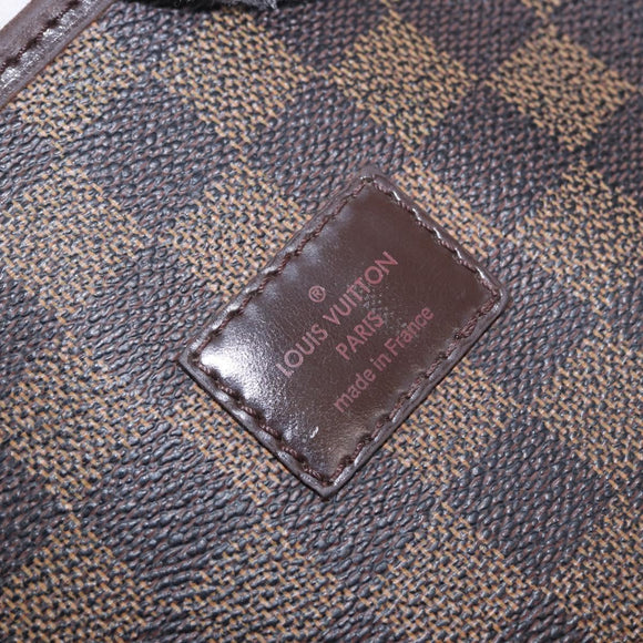 LOUIS VUITTON Damier Ebene Saumur 30 Shoulder Bag SPO N48081 LV Auth 195188