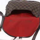 LOUIS VUITTON Damier Ebene Saumur 30 Shoulder Bag SPO N48081 LV Auth 195188-22