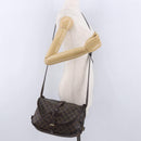 LOUIS VUITTON Damier Ebene Saumur 30 Shoulder Bag SPO N48081 LV Auth 195188-27