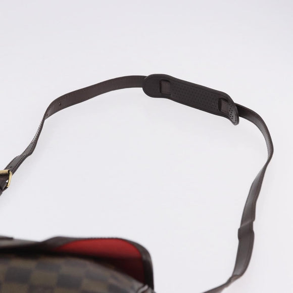 LOUIS VUITTON Damier Ebene Saumur 30 Shoulder Bag SPO N48081 LV Auth 195188