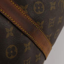 LOUIS VUITTON Monogram Keepall Bandouliere 60 Boston Bag M41412 LV Auth 195191-20