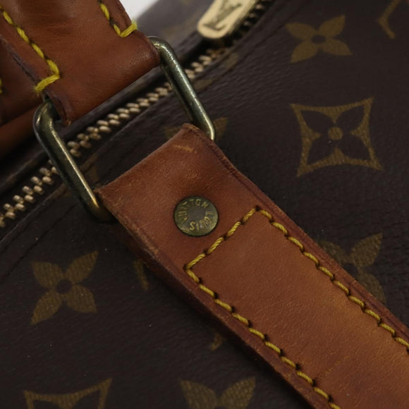 LOUIS VUITTON Monogram Keepall Bandouliere 60 Boston Bag M41412 LV Auth 195191