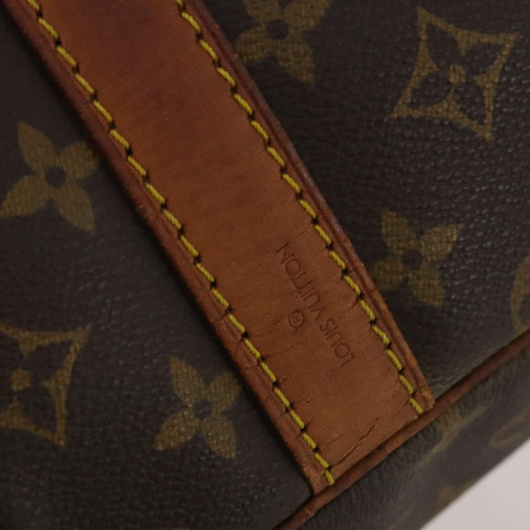 LOUIS VUITTON Monogram Keepall Bandouliere 60 Boston Bag M41412 LV Auth 195191