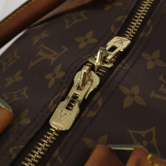 LOUIS VUITTON Monogram Keepall Bandouliere 60 Boston Bag M41412 LV Auth 195191