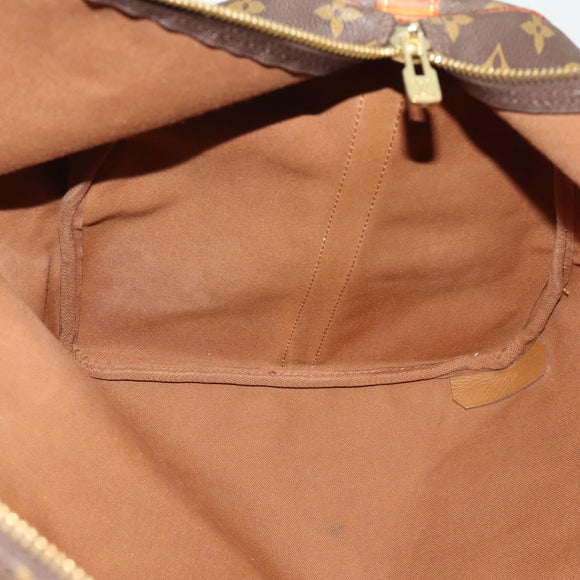 LOUIS VUITTON Monogram Keepall Bandouliere 60 Boston Bag M41412 LV Auth 195191
