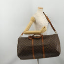 LOUIS VUITTON Monogram Keepall Bandouliere 60 Boston Bag M41412 LV Auth 195191-27