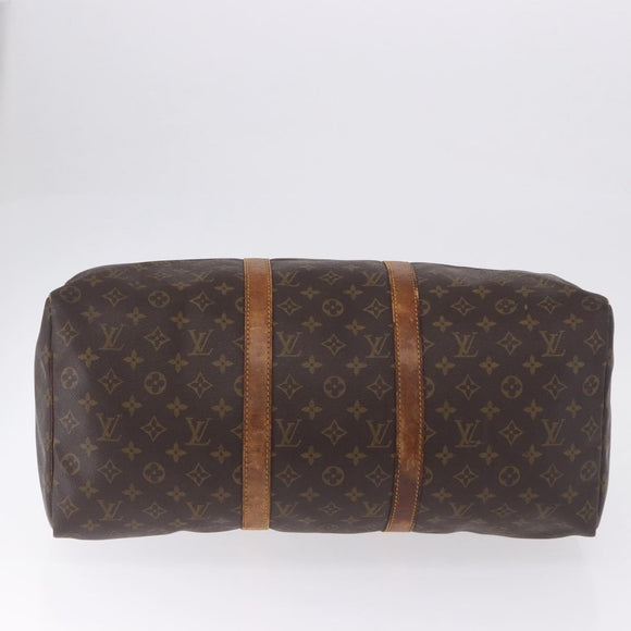 LOUIS VUITTON Monogram Keepall 50 Boston Bag M41426 LV Auth 195192