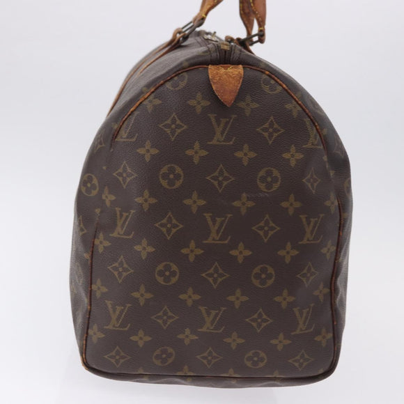 LOUIS VUITTON Monogram Keepall 50 Boston Bag M41426 LV Auth 195192