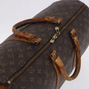 LOUIS VUITTON Monogram Keepall 50 Boston Bag M41426 LV Auth 195192-7