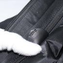 CELINE Hand Bag Nylon Black Gold Auth 195193-12