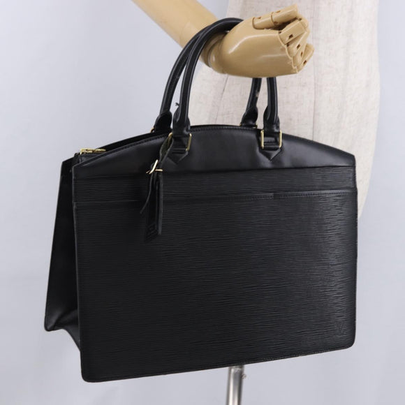 LOUIS VUITTON Epi Riviera Hand Bag Black M48182 LV Auth 195194