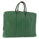 LOUIS VUITTON Epi Porte Documents Voyage Business Bag Green M54474 Auth 195195-1