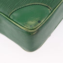 LOUIS VUITTON Epi Porte Documents Voyage Business Bag Green M54474 Auth 195195-15