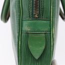LOUIS VUITTON Epi Porte Documents Voyage Business Bag Green M54474 Auth 195195-17