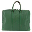 LOUIS VUITTON Epi Porte Documents Voyage Business Bag Green M54474 Auth 195195-13