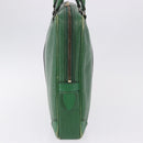 LOUIS VUITTON Epi Porte Documents Voyage Business Bag Green M54474 Auth 195195-5