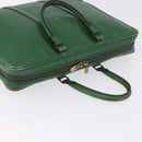 LOUIS VUITTON Epi Porte Documents Voyage Business Bag Green M54474 Auth 195195-7